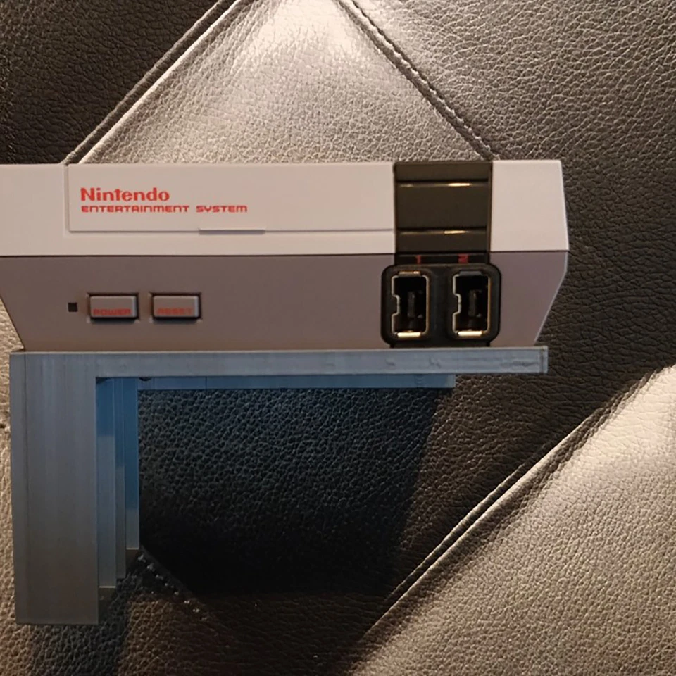 Nintendo NES Classic Edition Wall Mount Console Bracket Holder Case Display Dock - Image 3 of 4