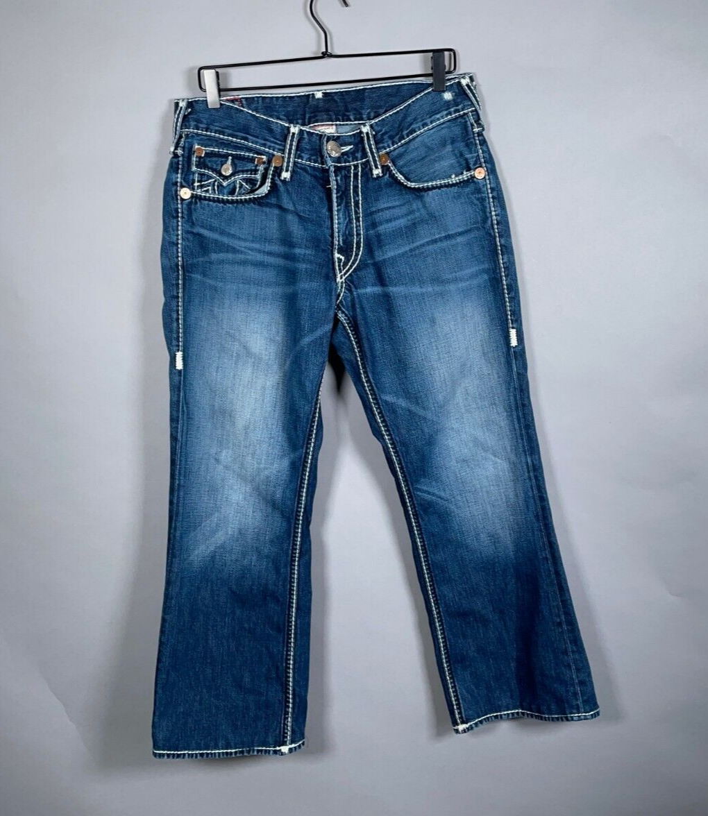 TRUE RELIGION BILLY GIANT BIGT ブーツカット 31 BILLY BIG T BOOTCUT JEAN - GREENWICH AVE DARK WASH | True
