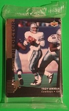 1994 Upper Deck Football - Gold Predictor League Leaders/Passing Sealed 30-card