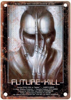 Future Kill Vintage Movie Poster Old Retro Look Metal Sign MP1700