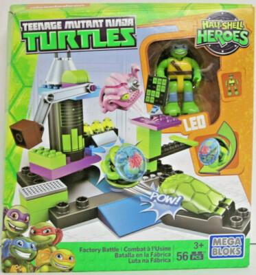 MegaBloks Teenage Mutant Ninja Turtles  LEO Factory Battles   DPF58