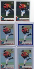 2019 Donruss Optic 6 card lot Jon Duplantier #/75 and #/76 +2 Holo We The People