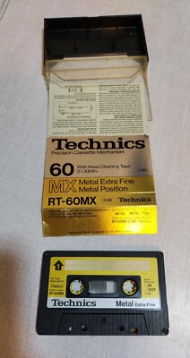 Cassetta Nastro ELCASET Technics XD RT-60XDLC LC-60 Type I 1 Usato