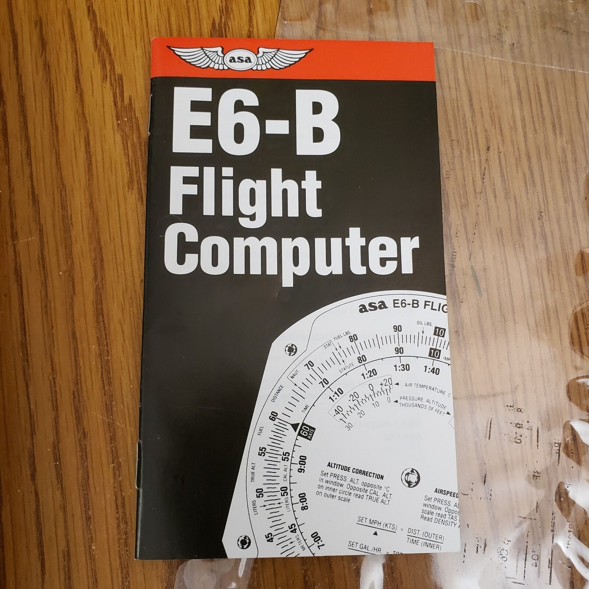 1992 ASA Air Classics E6-B Metal Flight Computer with Manual | eBay