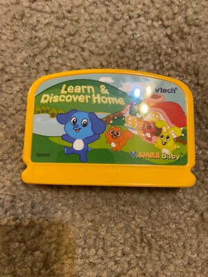 Vtech V Smile Baby learn and Discover Interactive game Cartridge