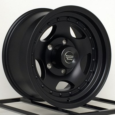 16 Inch All Black Wheels Rims American Racing AR23 5x139.7 5x5.5