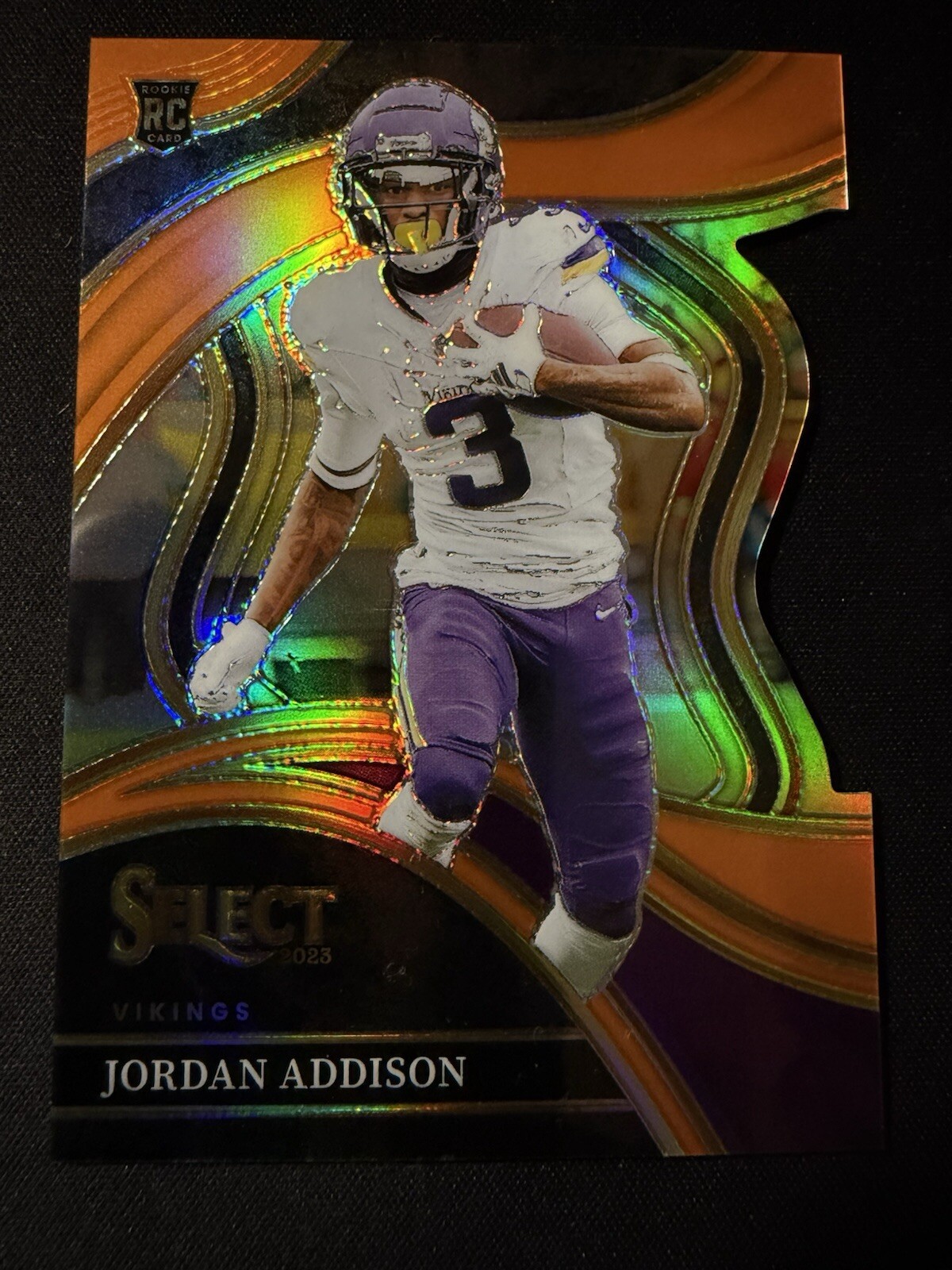 2023 Panini Select - Club Level #254 Jordan Addison (RC) Orange /399