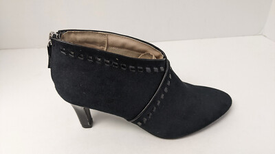 LifeStride Giada Ankle Booties, Black, Women's 6 Wide