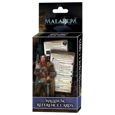 Maladum Reference Cards - Dungeon Crawler D&D DND HeroQuest Battle Systems THG