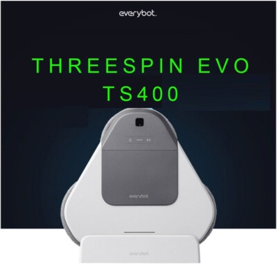 [Express] EVERYBOT ThreeSpin EVO TS400 or TS401W Floor Mopping Robot Cleaner