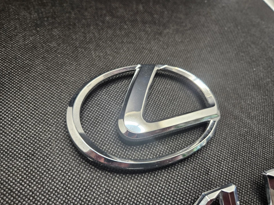 LEXUS ES300 1995 1996 emblema trasero cromado logotipo insignia fabricante de equipos originales 95 96 juego completo - bonito Foto 4 de 4
