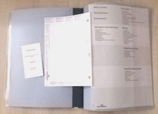 5 Hängemappen Visimap DIN A4 quer mit aufgeschweißter Bogenschnitt 5 Hängemappen Visimap DIN A4 quer mit aufgeschweißter Bogenschnitt
