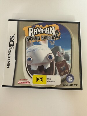Rayman raving rabbids 2 GC AUSPAL Nintendo DS NDS 2DS complete