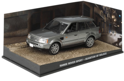 JAMES BOND - 1/43 RANGE ROVER - QUANTUM OF SOLACE - 007 - EAGLEMOSS