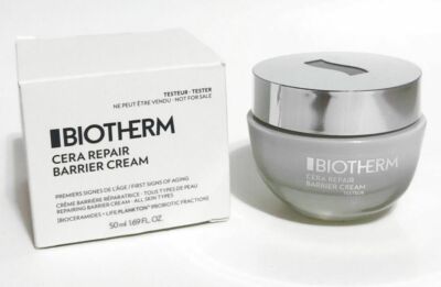 Biotherm Cera Repair Barrier Cream Life Plankton Probiotic Fraction 1.69oz 50ml 