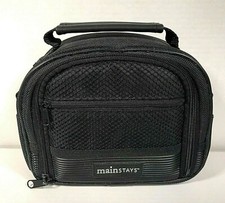 Mainstays Black Camera Bag NO Strap storage space opens from front used once