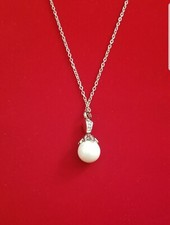 Cremation jewelry for ashes, Pearl Urn Necklace,  Memorial Keepsake,  Urn Jewelr