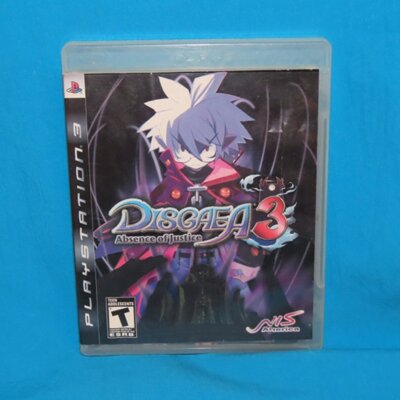 Jeu PlayStation 3 Disgaea 3 Absence Of Justice - Complet FR - Très Bon état