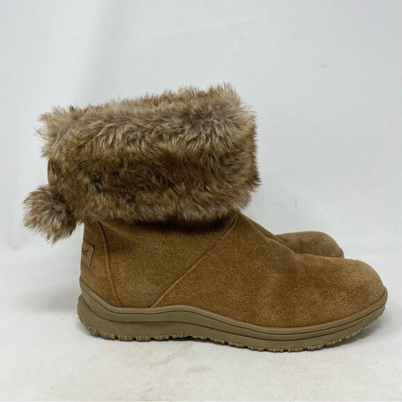 Minnetonka boots with best sale fur