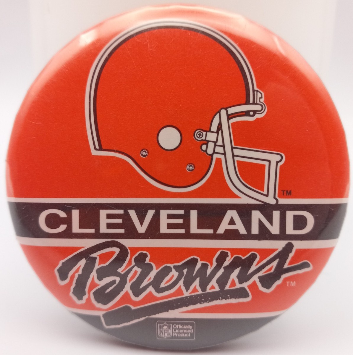 football helmet buttons FSU Go Noles Button Order a bulk pack of football helmet embellishments for your arts and crafts projects Vintage Cleveland Browns Football Helmet