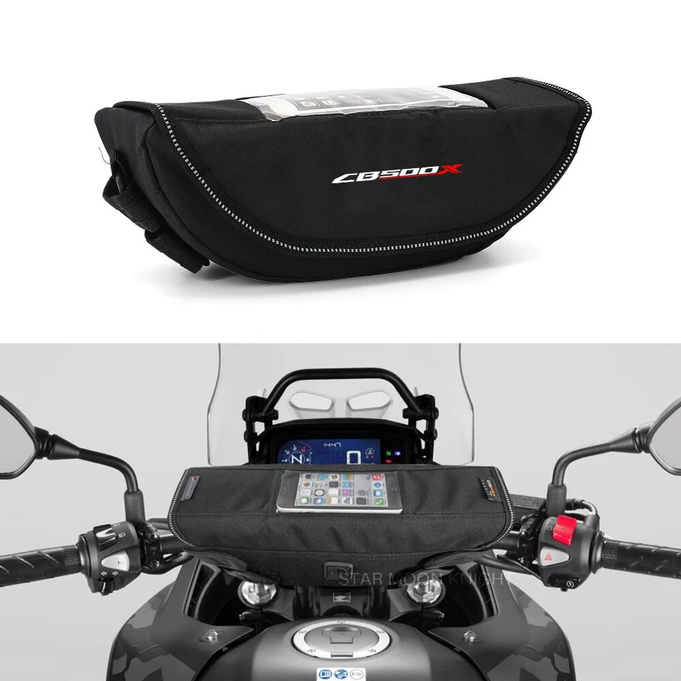 For Honda CB500X CB500F Waterproof Bag Storage Handlebar bag Travel Tool bag — 第 3/4 张图片