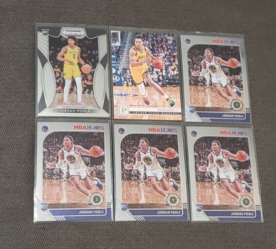 (6x RC LOT) 2019-20 NBA Hoops Premium Stock + Chronicles + Prizm Draft
