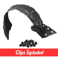 Front Left Driver Side Fender Liner w/ Clips For 2013-2014 Pathfinder NI1248137