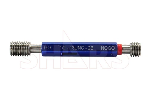 SHARS 1/2-13 UNC Thread Plug Gage GO and NO GO Class 2B NEW ![