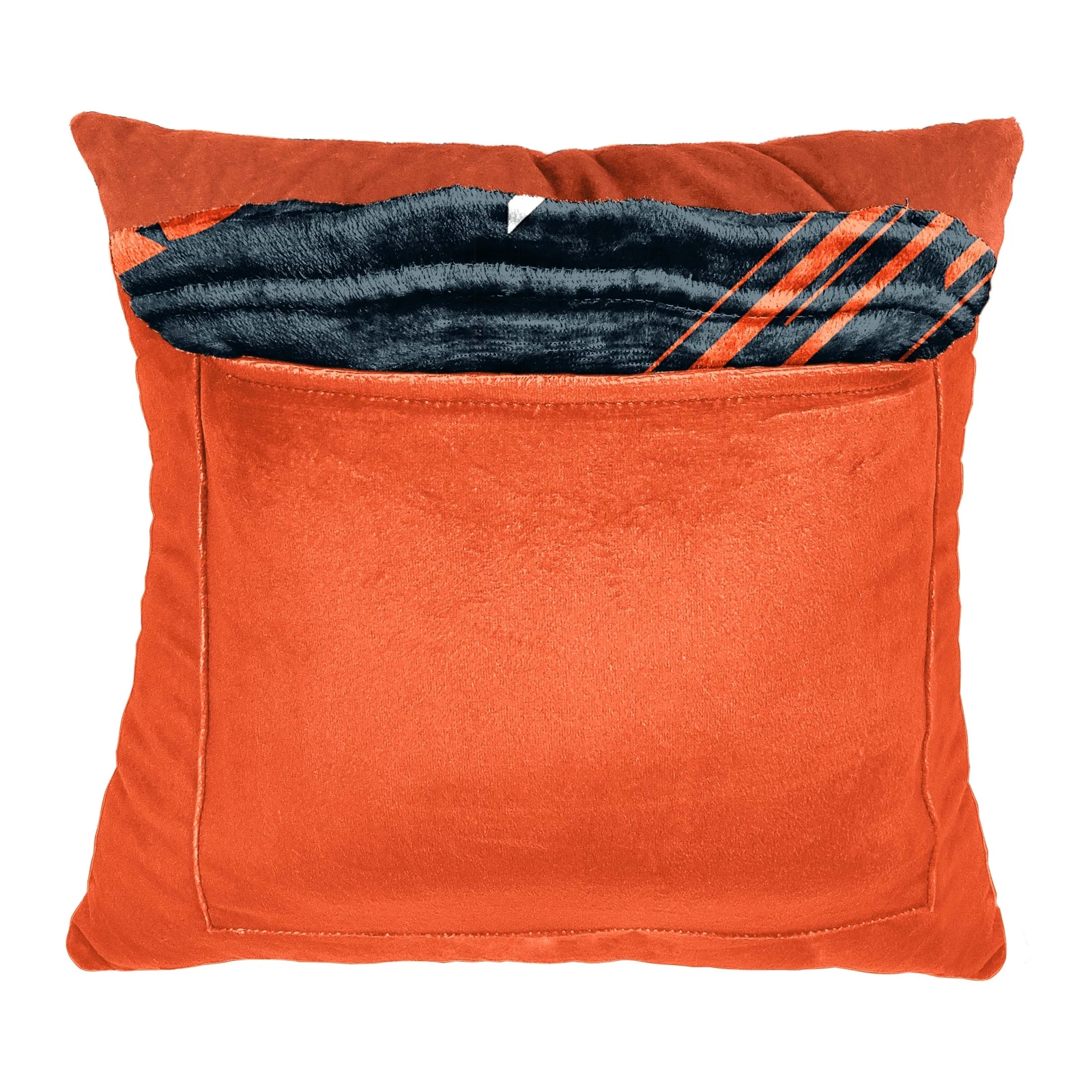 football Chicago Slashed Pillow and Throw Blanket Set, Christmas Gift