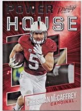 CHRISTIAN MCCAFFREY 2018 Panini Prestige Power House #PH-CM 49ers Football