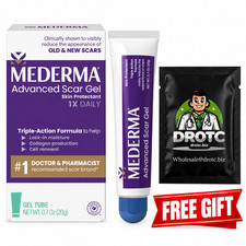 Mederma Advanced Scar Gel, Cepalin Scar Treatment 20g Free Eye Wipes EXP 06/27