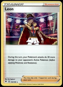 leon card pokemon Leon Pokemon Card