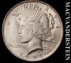 1923 Silver Peace Dollar - Choice Gem Brilliant Uncirculated  Lustrous  #L4756