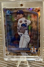 2025 Bowman Chrome Prospects Cam Smith #BCP-48 Popcorn Refractor (RC)