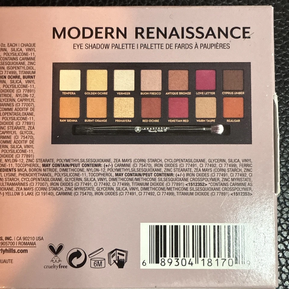 Anastasia Beverly Hills 现代文艺复兴时期眼影盘全新带盒 — 第 3/4 张图片