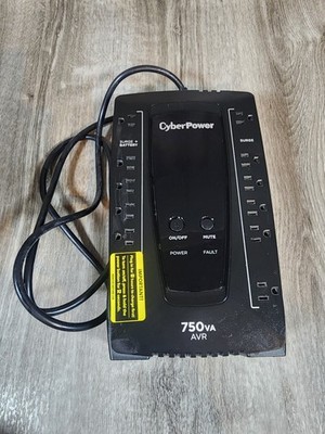 CyberPower Intelligent LCD 750VA / 450W Simulated Sine Wave Line-Interactive UPS