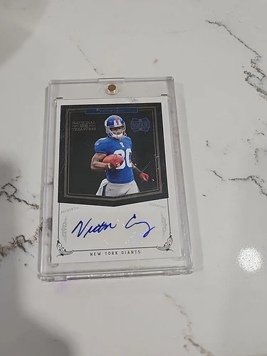 2010 Playoff National Treasures - Rookie Victor Cruz #299 /99 (AU, RC)