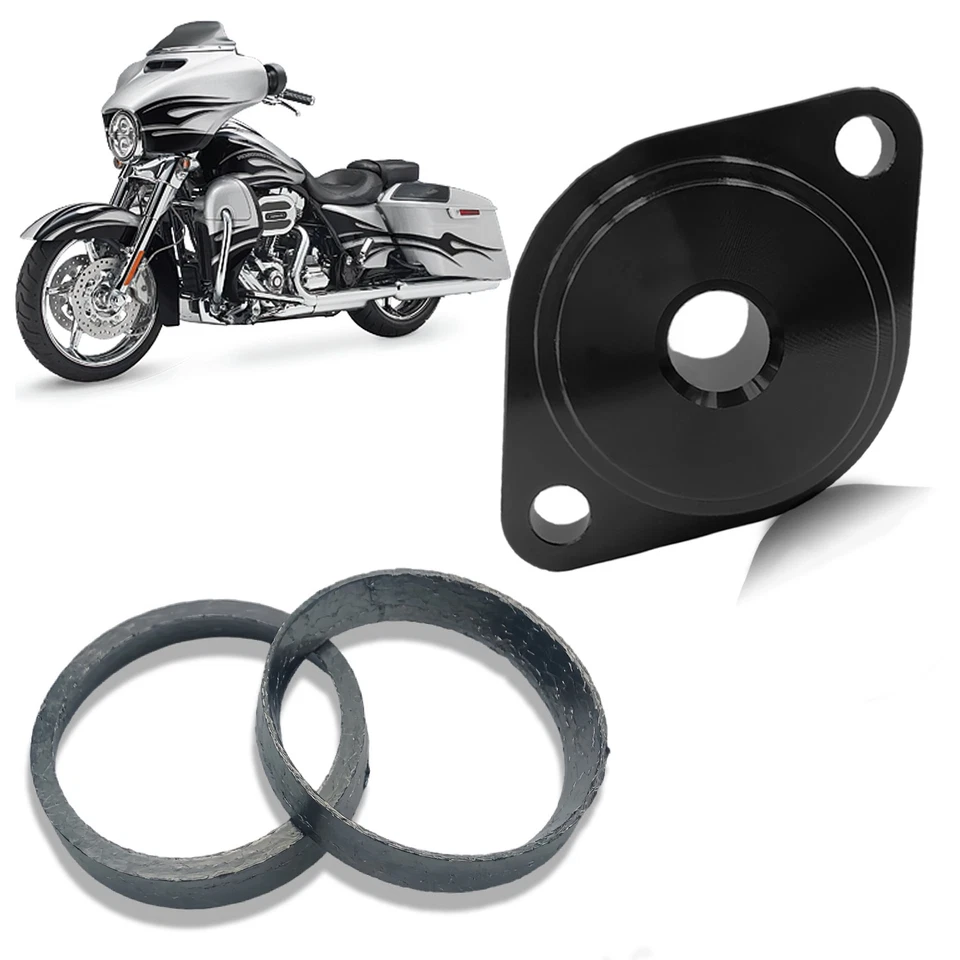 Exhaust Seal Installer Tool & Tapered Gasket For Harley Sportster 883 1200 84-23 Foto 2 de 4