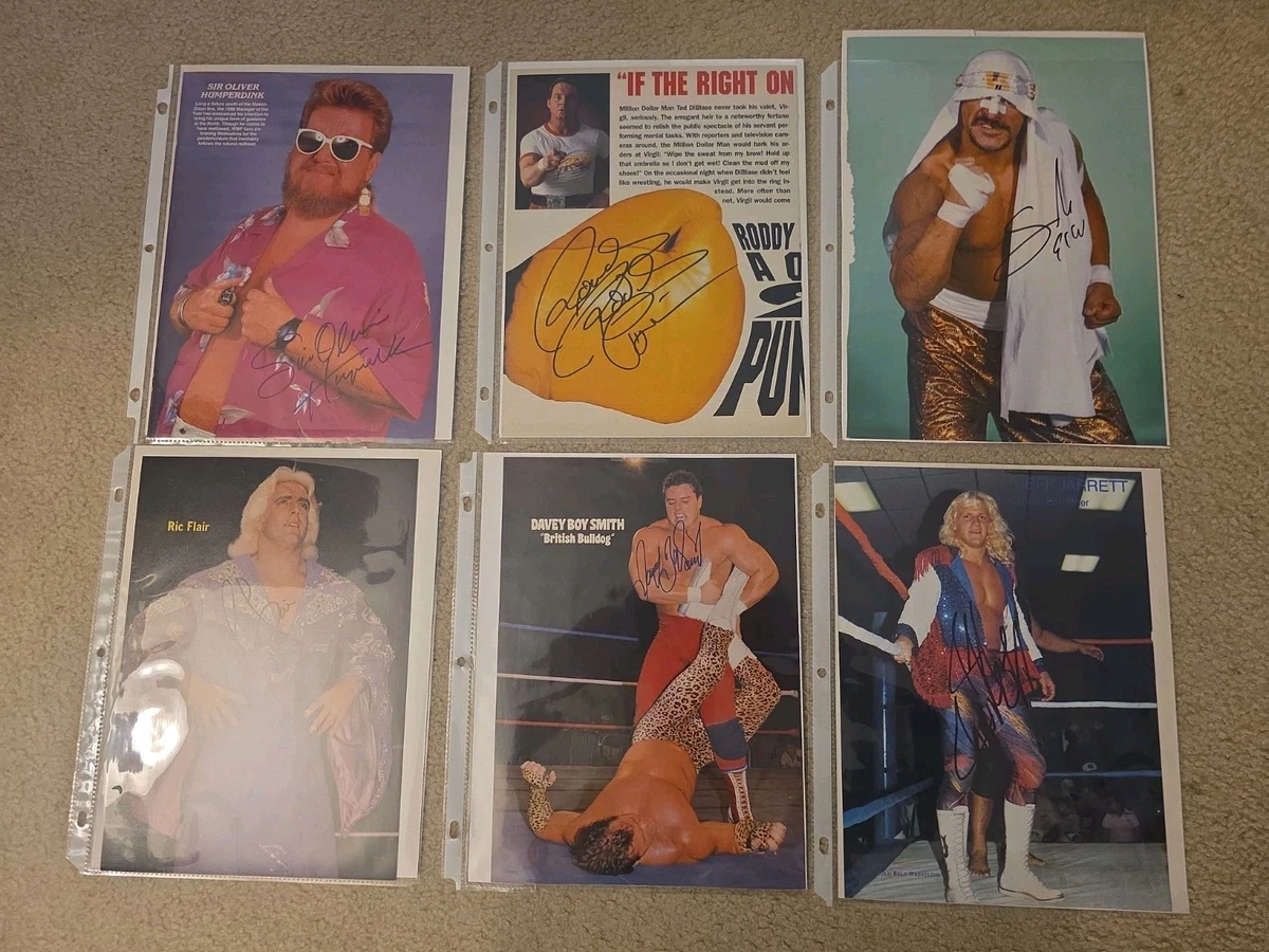25+ Roddy Piper Wrestling Original Autographed Items for sale