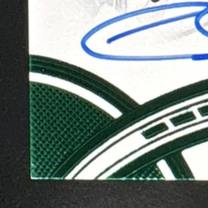 CeeDee Lamb 2024 Panini Flawless 2023 Flawless Flyers Auto Emerald /5 Cowboys KG view 4