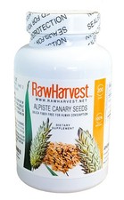 RawHarvest Canary Seed Alpiste Capsules 200 Capsules