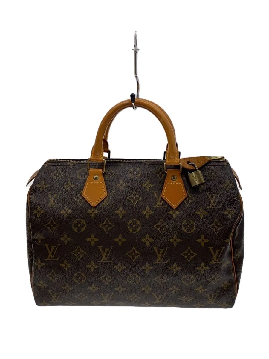 LOUIS VUITTON（LV） Louis Vuitton 2 Speedy 30 Monogram Tela Brw Borsa Boston Pvc Marrone M41108