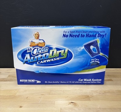 Mr Clean Auto Dry Car Wash Spray System Soap & Starter Filter Kit NEW Old Stock