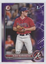 2022 Bowman Draft Purple 24/250 Blake Burkhalter #BD-10 4a7