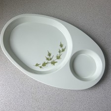 2 Vintage Campus Antiference 1980's Ivy Camping Picnic Plate Tray & Cup Holder