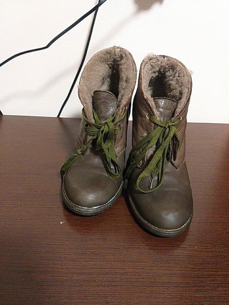 Women Baldinini Boots Khaki Leather 38