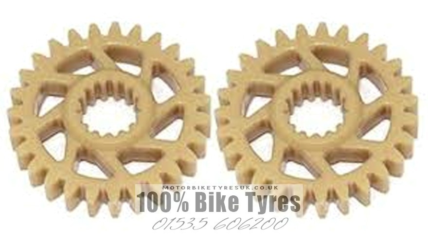 Aprilia RS125 (All) Plastic Gears - Balance Shaft - Pair (x2) ROTAX 122/123 NEW!