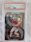2024 Panini Select - Premier Level Drake Maye #113 Light Blue Prizm /99 (RC)