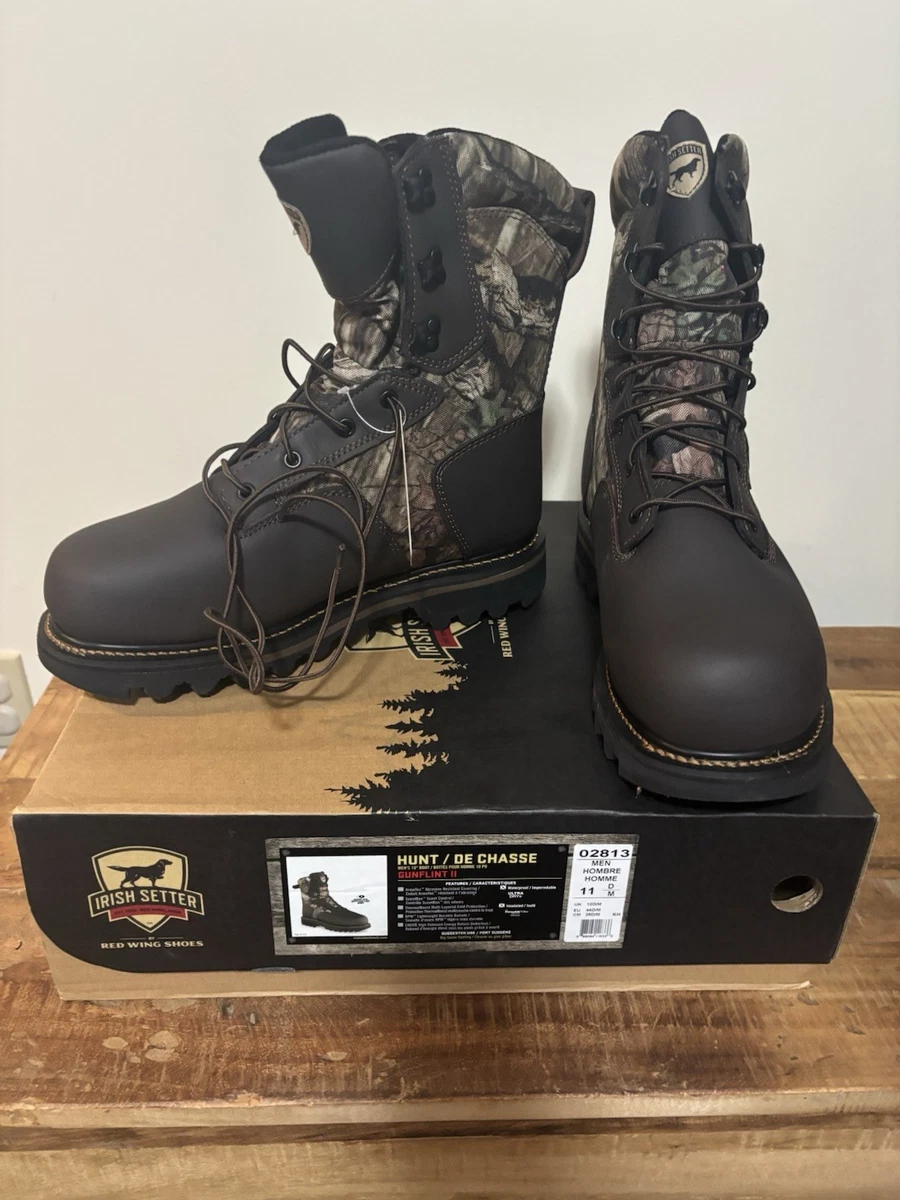 Bottes De Chasse Irish Setter Snow Tracker Homme Noir - Taille 48 (EU) / 14 (US) - Isolées 1000g