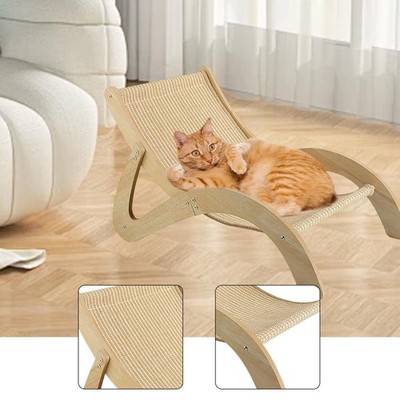 Katzenkratzstuhl Sisal Katzenkratzbett für drinnen Katzen Häschen kleine Hunde